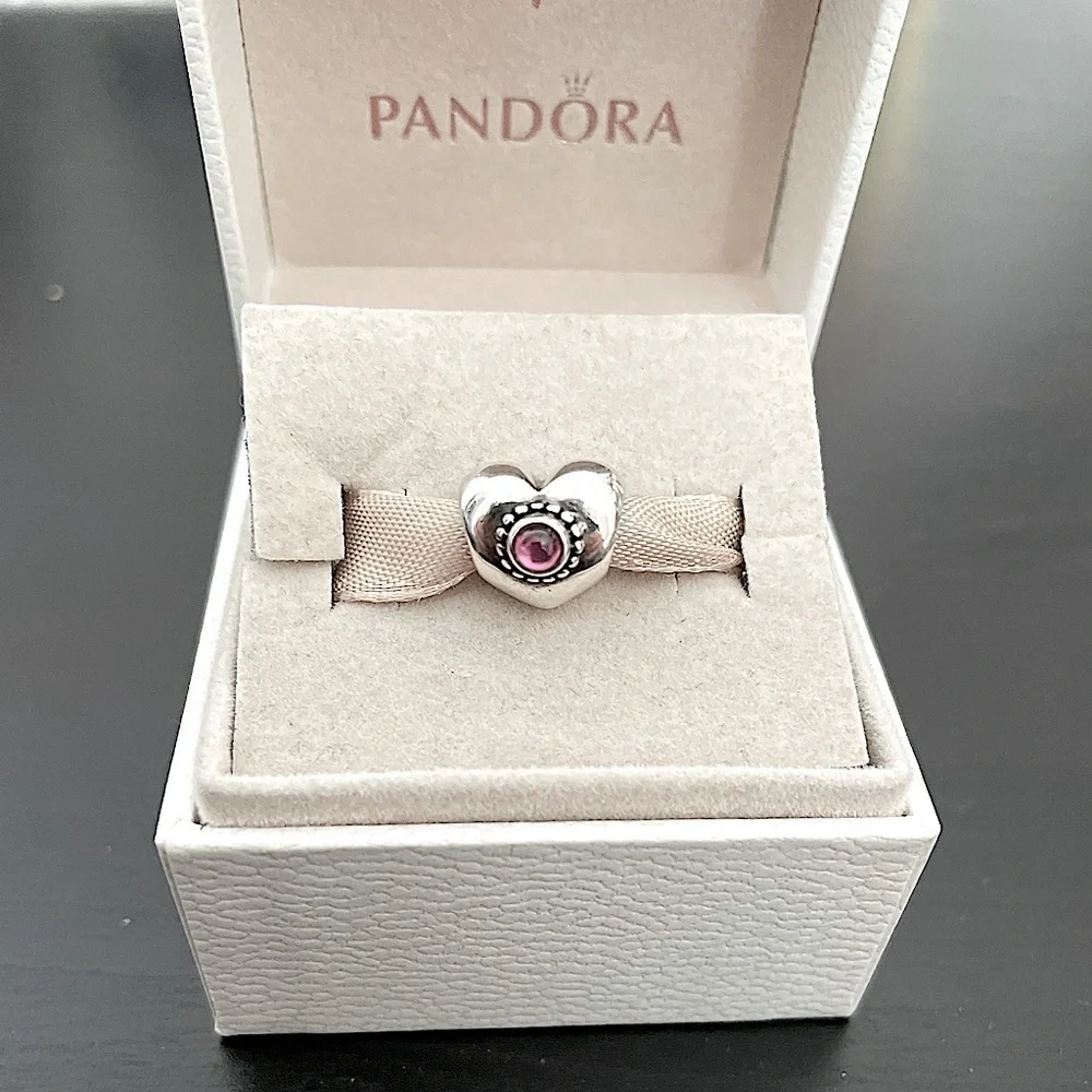 Pandora treasured heart charm